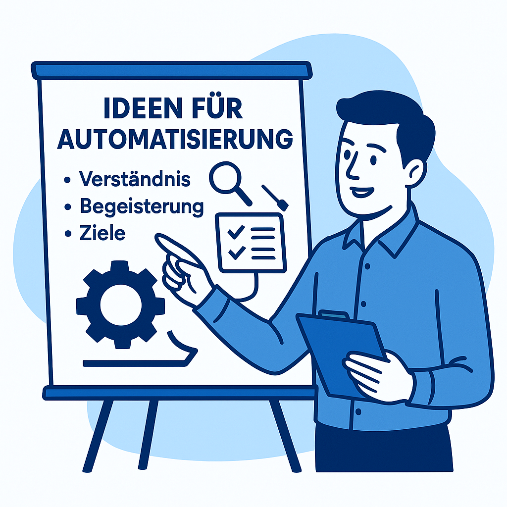 KI Mail Agenten Illustration